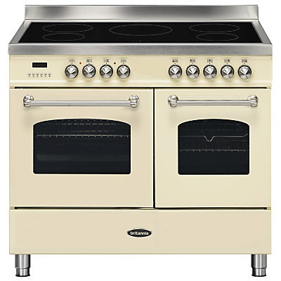 Britannia RC-10TI-FL Fleet Electric Induction Range Cooker Cream Britannia RC-10TI-FL Fleet Electric Induction Range Cooker Cream